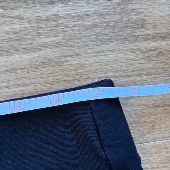 Chico's Pants Size 0.5 (6) Regular Black Juliet Straight-Leg Ponte Pull On - Picture 7 of 9